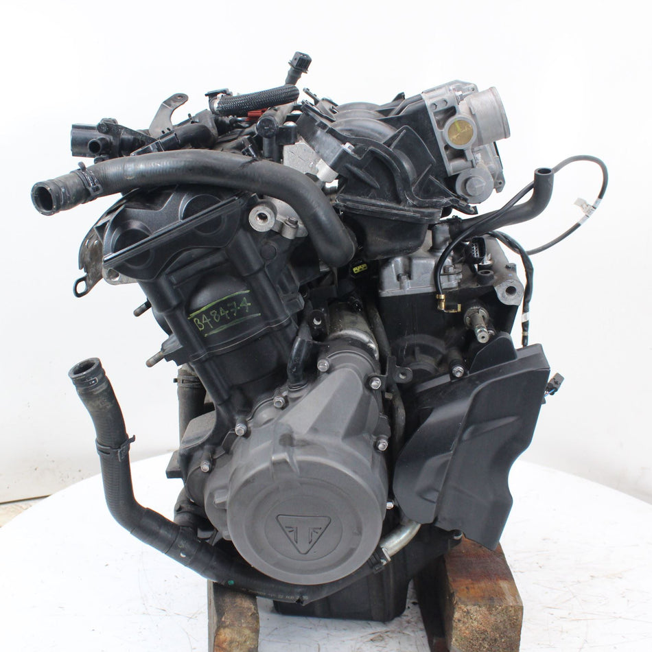 2021-2023 TRIUMPH TRIDENT 660 Engine Tested Running (8,611 miles) - B48474