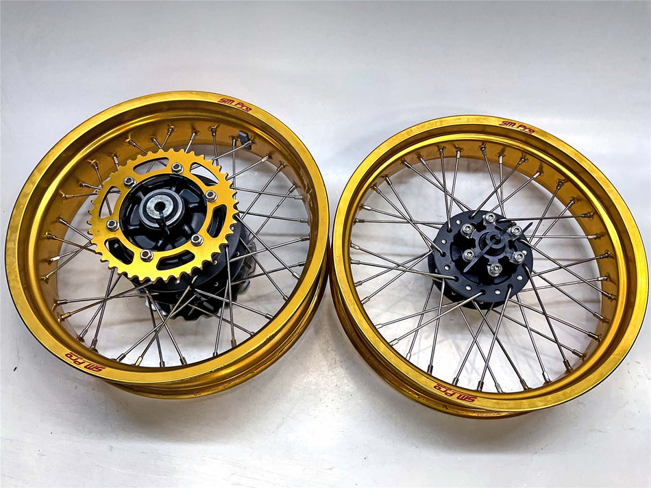 1989 Yamaha TDR250 17" Front & Rear wheel conversion