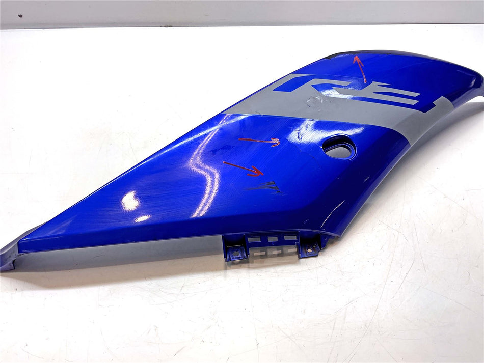 2021 Yamaha YZF R3 ABS Upper Right Main Fairing Panel - BS7F835V00