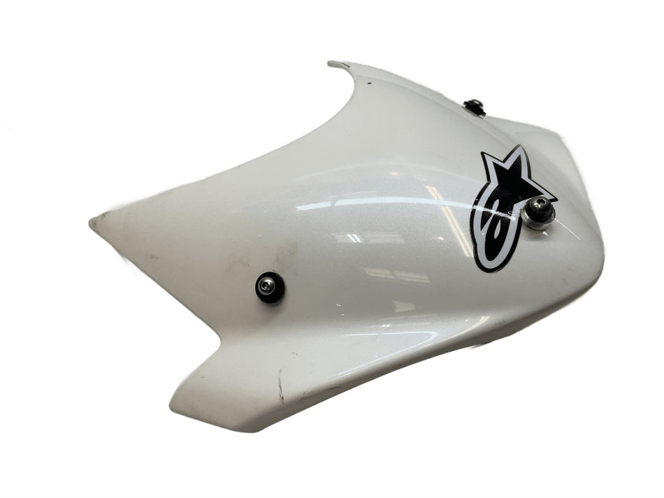 2011 Triumph Speed Triple 1050 Nose Cowl Fairing (1 cracked mount) A9708173NW