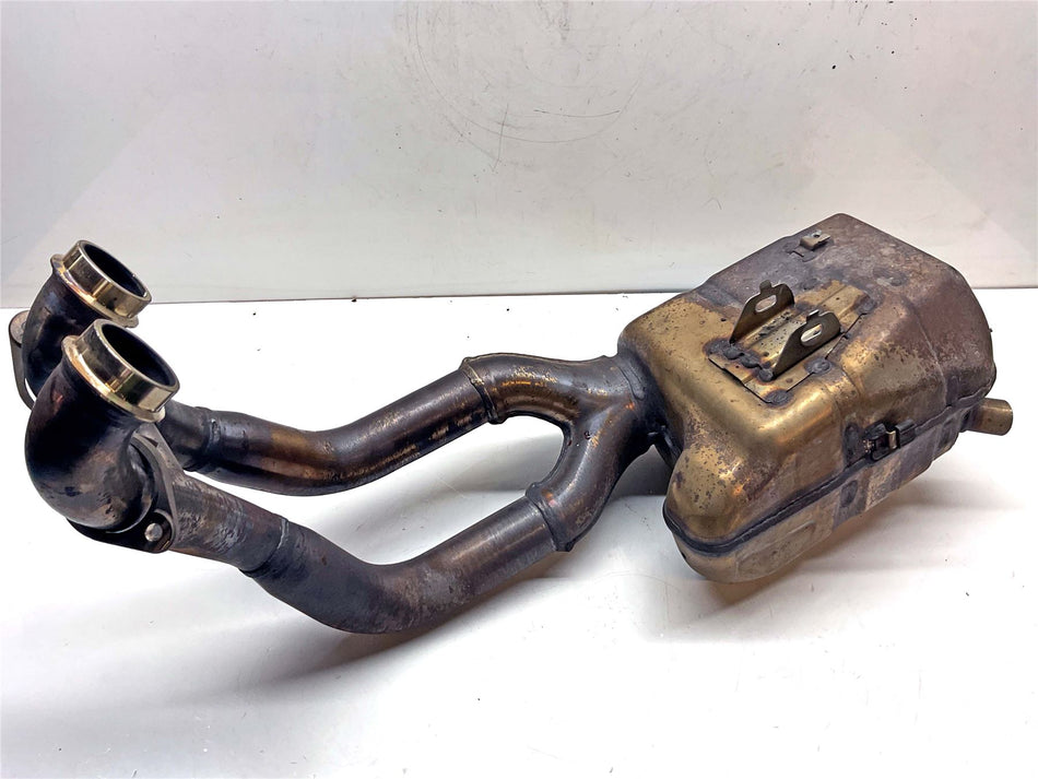 2024 Aprilia RS660 Exhaust Manifold & Pre- Muffler - 2B009461