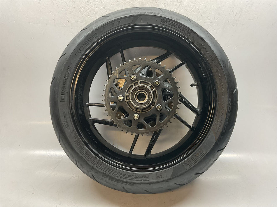 2017 Ducati Monster 797 Rear Wheel, Tyre, Disc & Sprocket - 50221971AB
