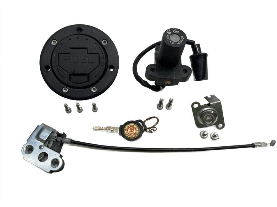 2024 Royal Enfield Scram 411 Full Lock Set Key Ignition Fuel Cap Lock Set