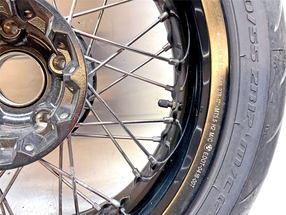 2016 BMW R Nine T Rear Wheel & Tyre - 36318546290