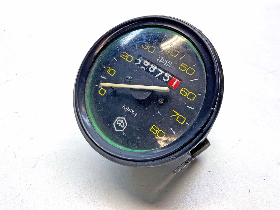 1982 Vespa PX125 Speedometer - 28875 Miles
