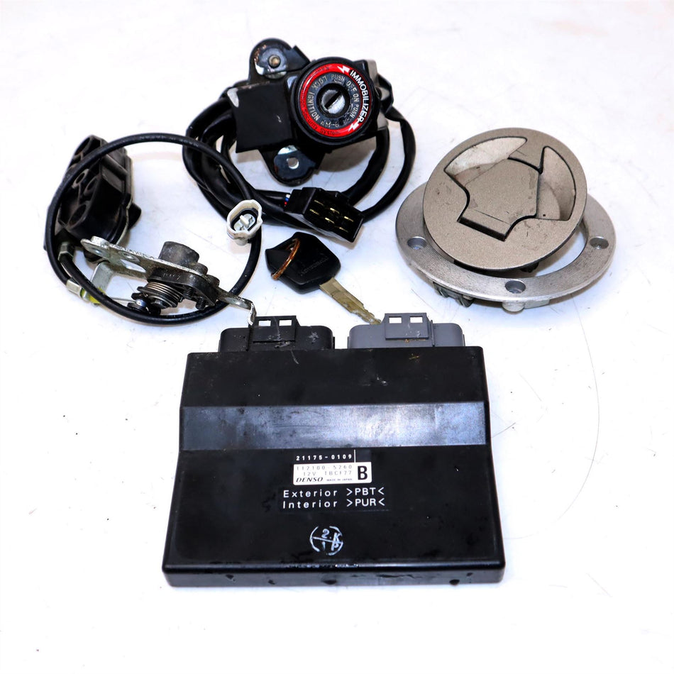 2009 KAWASAKI NINJA ZX6 Lock Set - 21175-0109-000