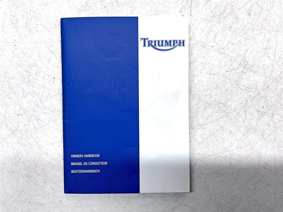 Triumph Sprint Owners Manual