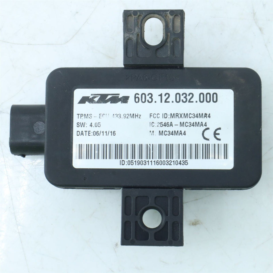 2017-2019 KTM 1290 SUPERDUKE R Receiver Air Pressure Sensor - 60312032000