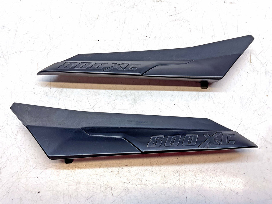 2014 Triumph Tiger 800 XC ABS Left and Right Seat Infill Panels