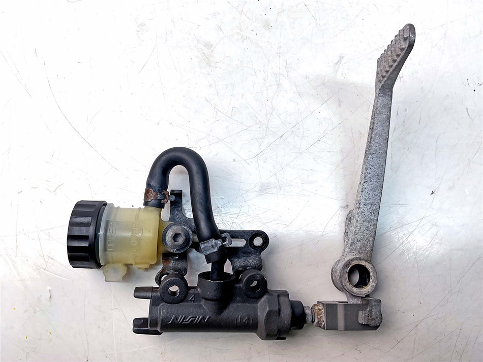 2010 Honda CBR1000RR Fireblade Rear Brake Master Cylinder & Pedal  - 43510MFL006