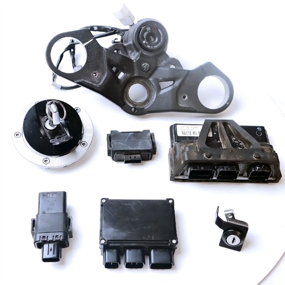 2018 Kawasaki Ninja H2 SX SE ZX1000 Lock Set & ECU - 211751344