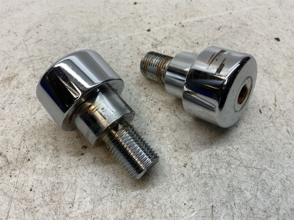 2008 Yamaha XVS1300A MIDNIGHT STAR Chrome Bar End Weights 1D7262460000