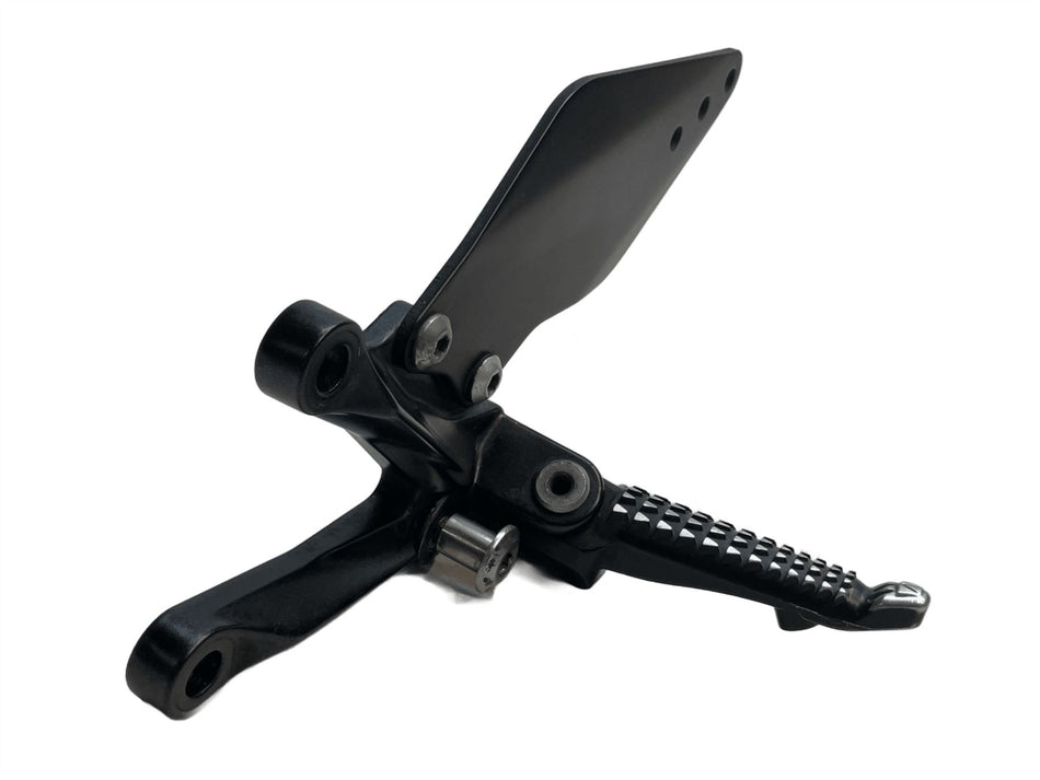 2009 Kawasaki Ninja ZX10R Front Left Footrest & Hanger 350630322