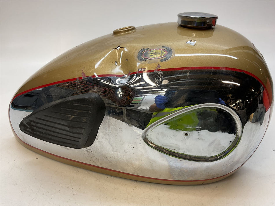 1961 BSA A10 Gold Flash Fuel Tank