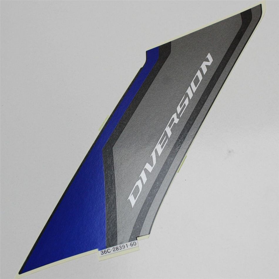 YAMAHA DIVERSION 600 2013 L/H Left Fairing Cowling Decal Graphic - 36C2839160