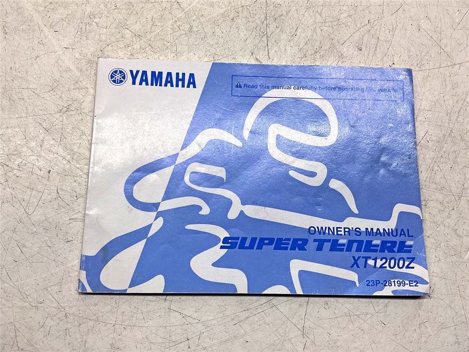 Yamaha Super Tenere XTZ1200 Owners Manual