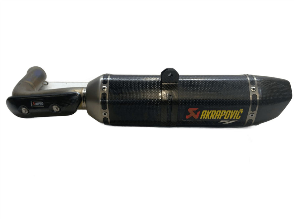 2014 Yamaha YZF R1 Exhaust Muffler Silencer Akrapovic Carbon USD550134S