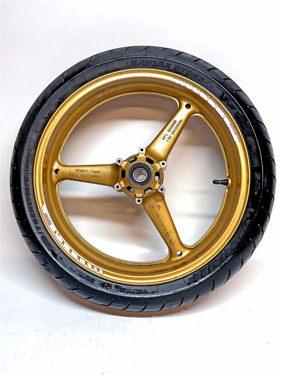 2010 Honda CBR1000RR Fireblade Front Wheel & Tyre - 44650MFL000ZB