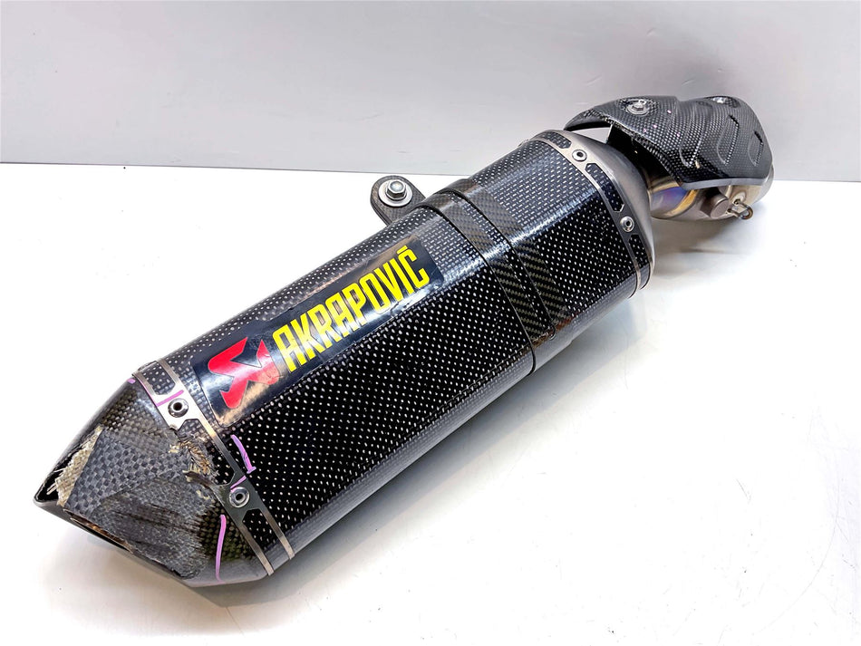 2014 Kawasaki Ninja ZX6 Akrapovic Carbon Silencer - S-K6SO7-HZC/3