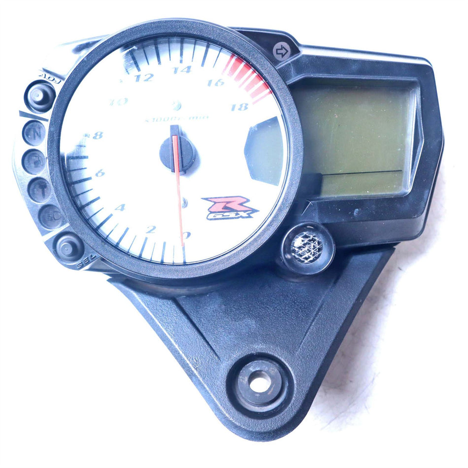 2008 Suzuki GSX-R600 Speedometer - 24,592 Miles - 3412001H10000