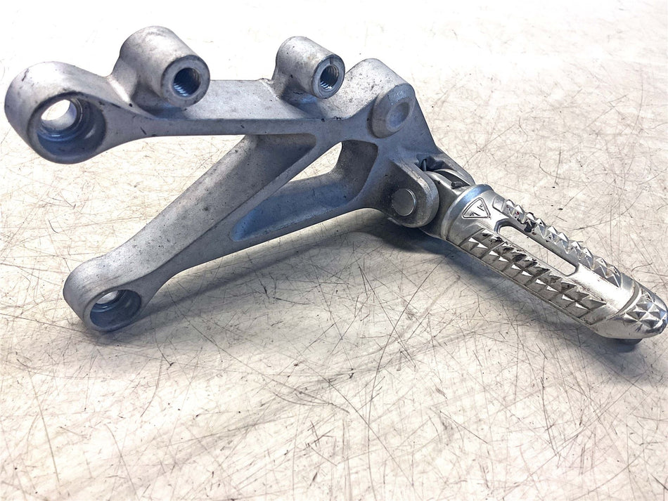 2019 Triumph Street Triple 765 R Front Left Footrest & Hanger - T2088021