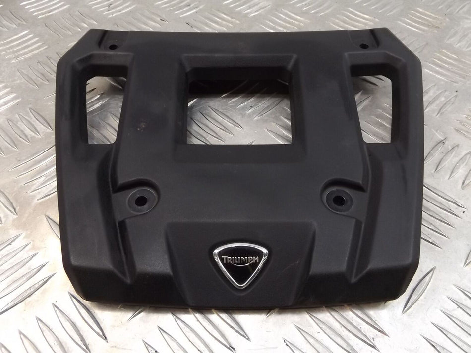 2014 TRIUMPH TIGER EXPLORER 1215 LUGGAGE RACK UPPER COVER WITH BADGE