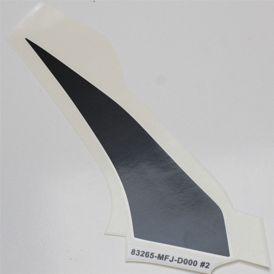 2007 HONDA CBR600RR R/H Right Lower Fuel Tank Decal Graphic - 83265MFJD00ZB