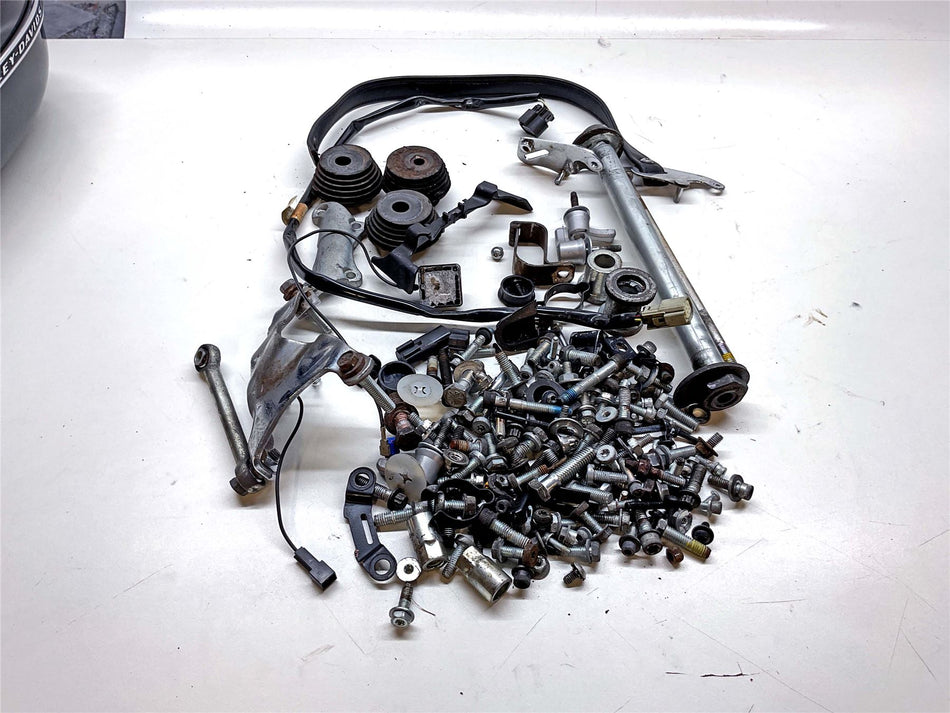 2018 Harley-Davidson Street Glide Box of bolts and loose parts