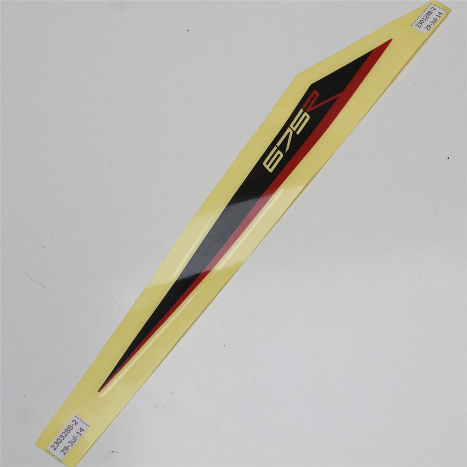 TRIUMPH DAYTONA 675R R/H Rear Seat Fairing Decal Graphic - T2303288