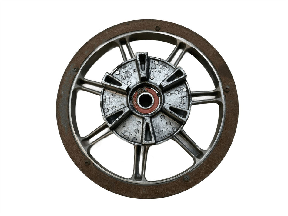 2008 Yamaha XVS1300A Midnight Star Rear Belt Pulley Sprocket Carrier 3D825366