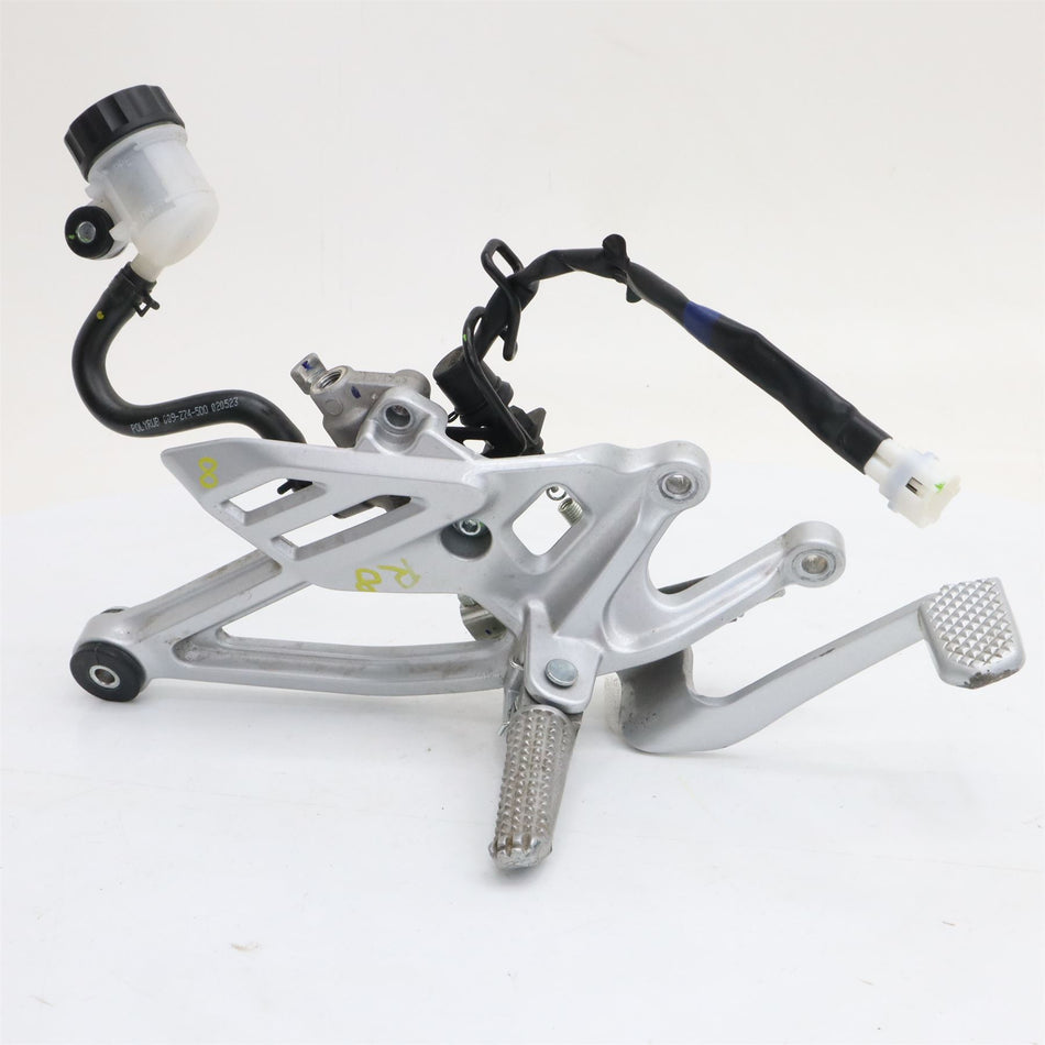 2024 YAMAHA YZF-R125 R/H Right Foot Peg & Rear Master Cylinder - B5GF744300