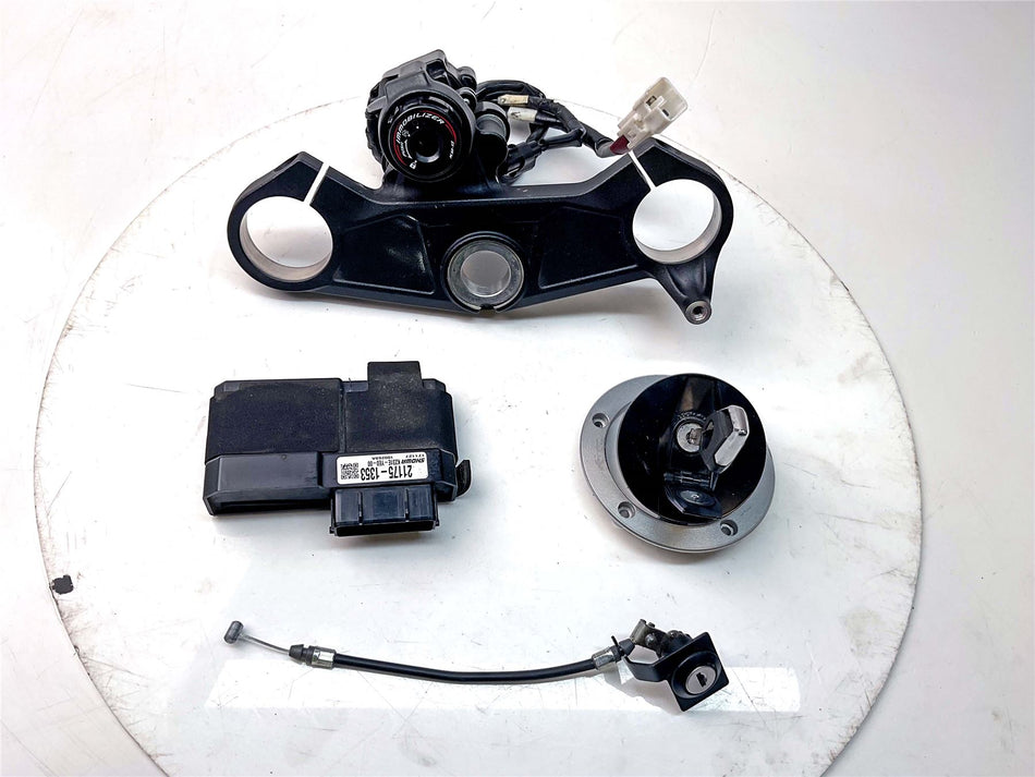 2018 Kawasaki Ninja ZX10R ZX1000 SE Lockset & ECU - 270160035