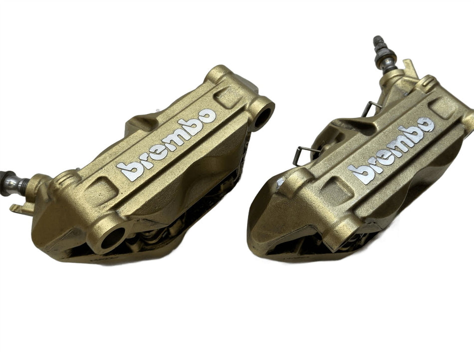 2014 BMW S1000R Brembo Front Brake Calipers Pair 34117713157