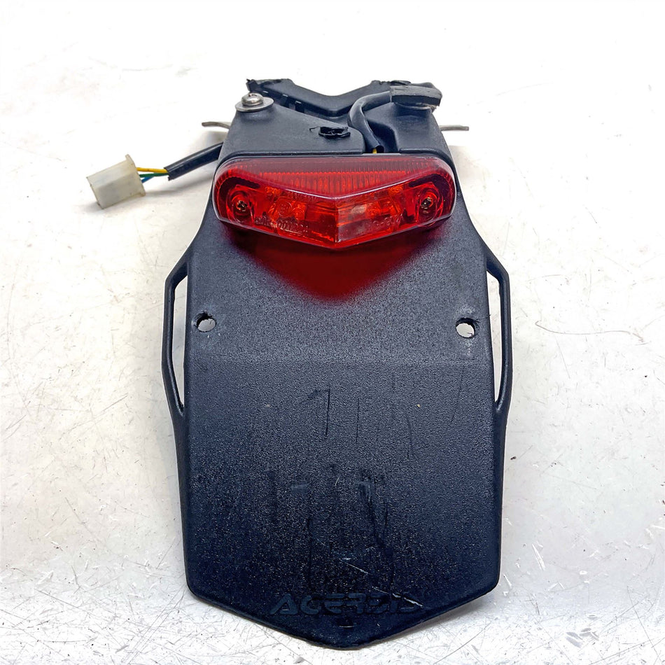 1989 Yamaha TDR250 Aftermarket Taillight & Acerbis Guard