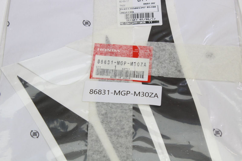 2013 HONDA FIREBLADE CBR 1000 R/H Tank Decal Sticker # 86831-MGP-M30ZA