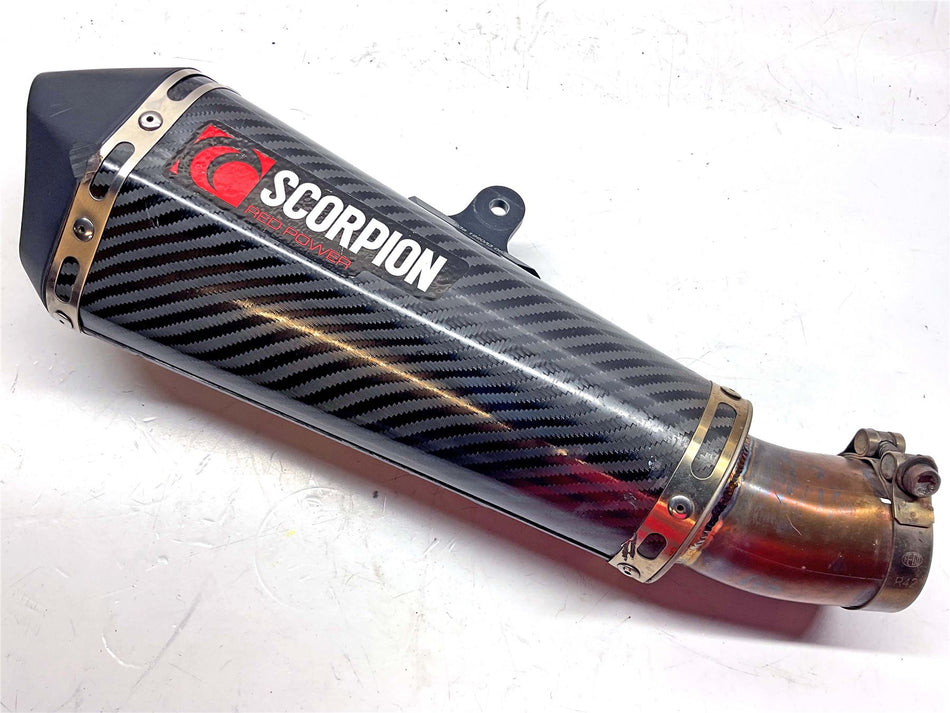 Universal Scorpion Red Power Performance Silencer, Taper