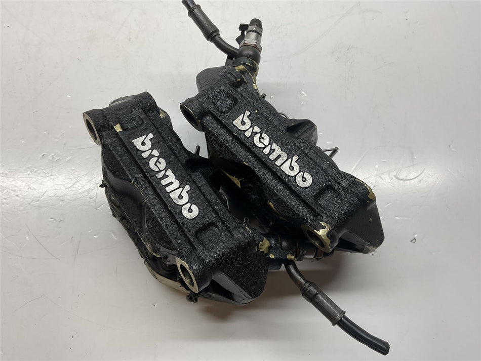 2010 BMW S1000RR Brembo Front Brake Calipers - 34117714783