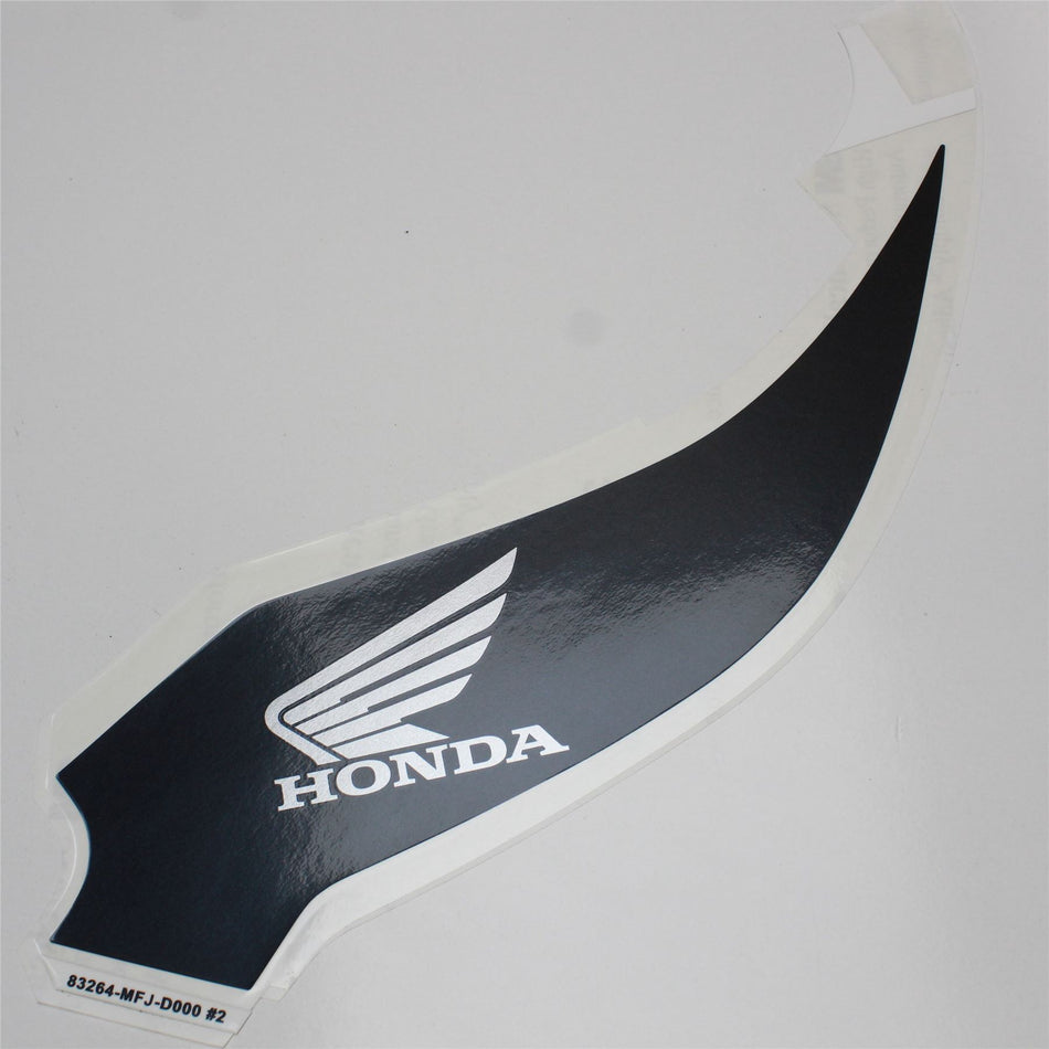 2007 HONDA CBR600RR L/H Left Upper Fuel Tank Decal Graphic - 83264MFJD00ZB