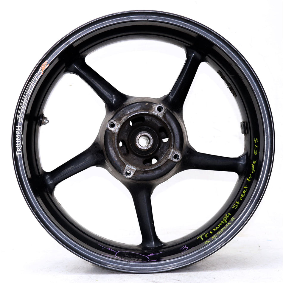 2009 TRIUMPH STREET TRIPLE 675 R Rear Wheel - T2010842