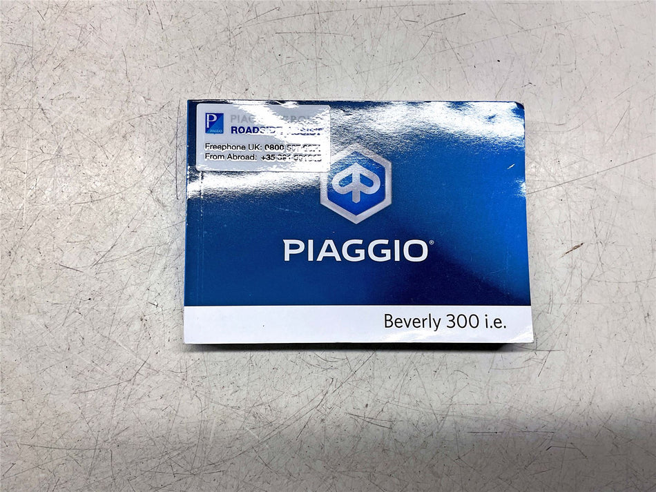 Piaggio Beverly Owners Manual