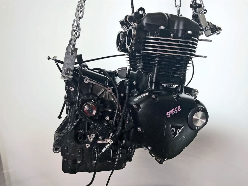 2022 Triumph Speed Twin 1200 Complete Engine - Approx 8,000 Miles - B59558