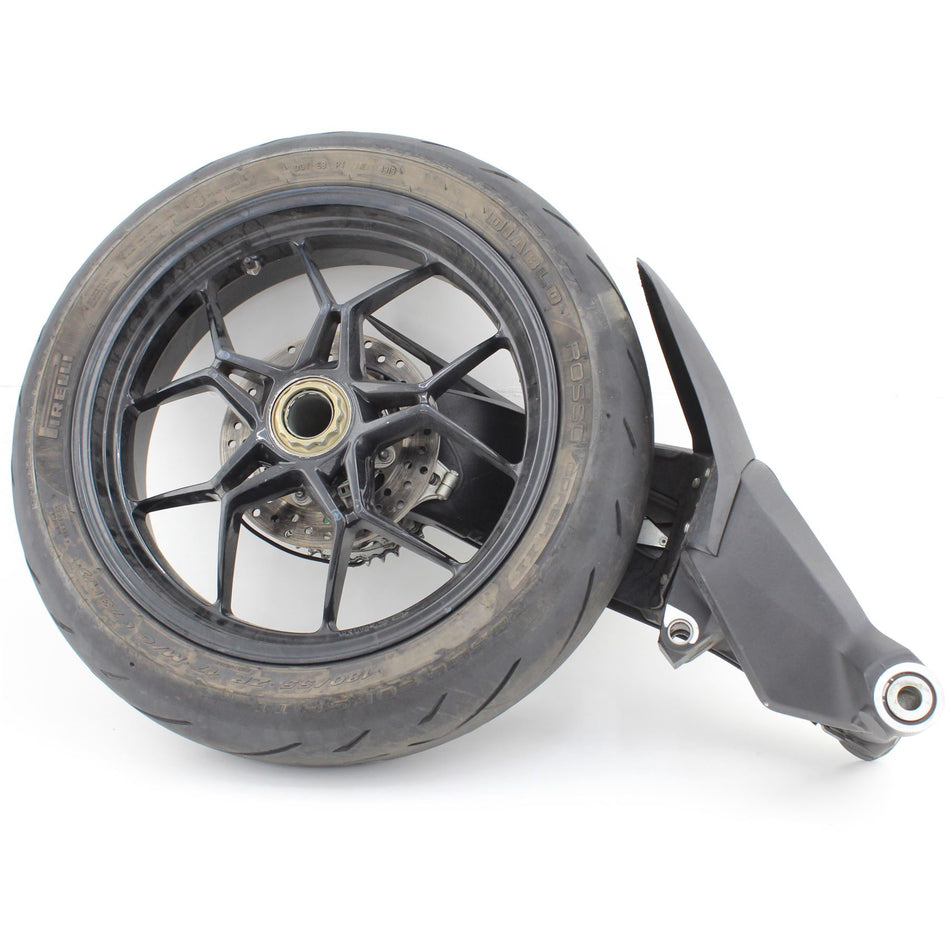 2012-2020 MV AGUSTA F3 675 Rear Wheel 17 x 5.0 & Swingarm - 80A0B4444