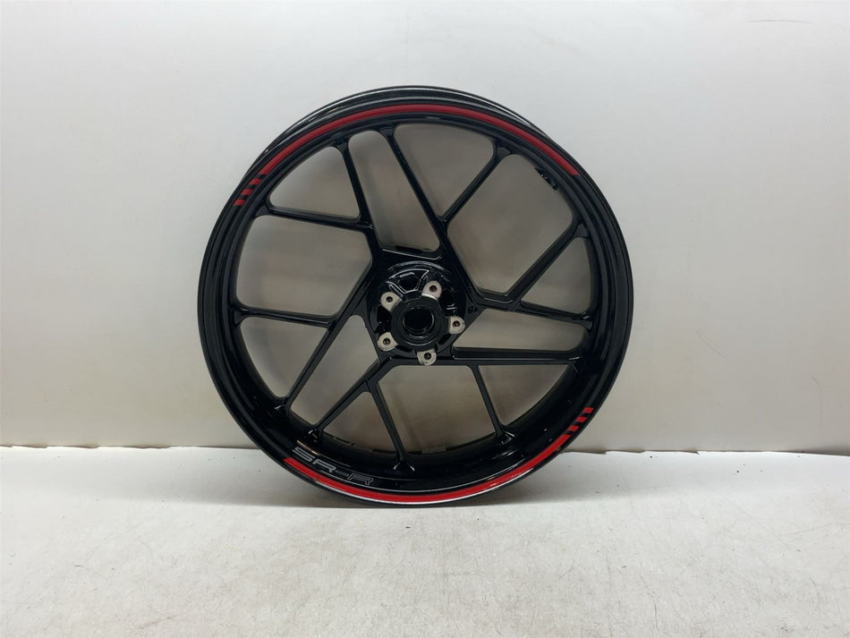 2026 CF-Moto 675 SR-R Front Wheel Rim Black Red 67500701000