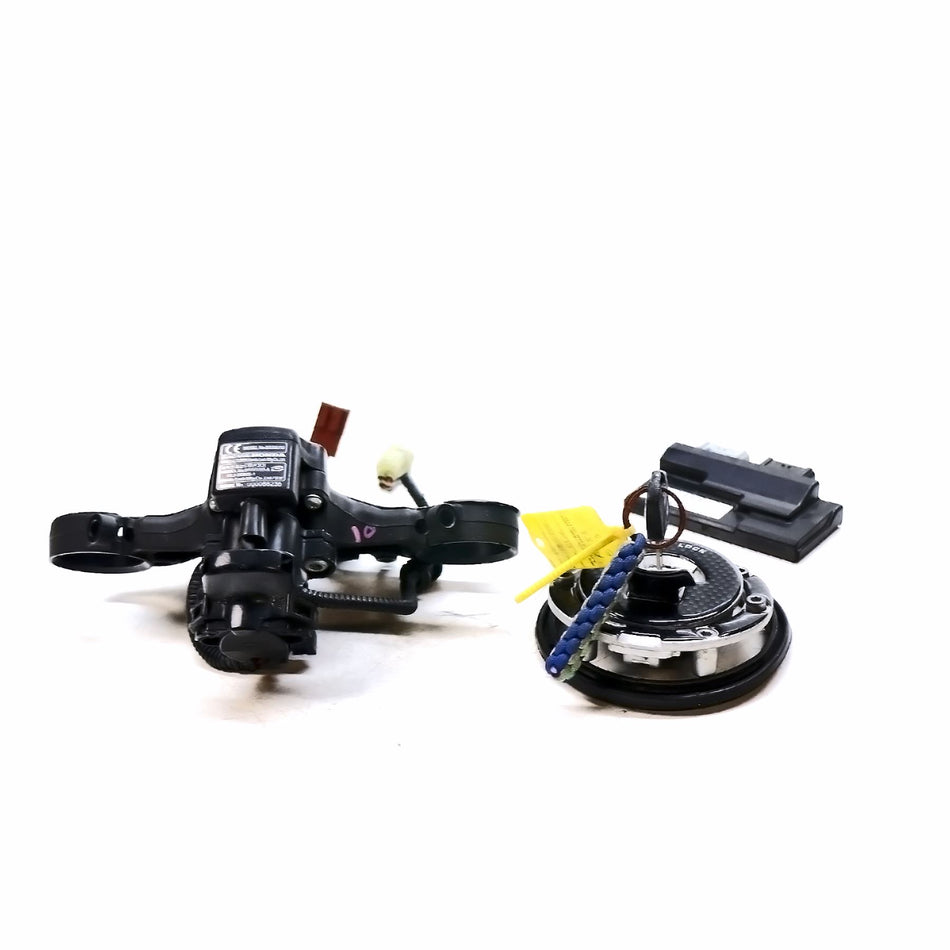 2008 Honda CBR600RR ECU W/ LOCKSET & TOP YOKE - 38770MFJD04