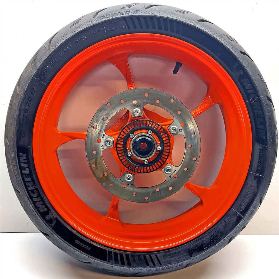 2025 KTM 390 Duke Rear Wheel & Tyre - 96310097044EB
