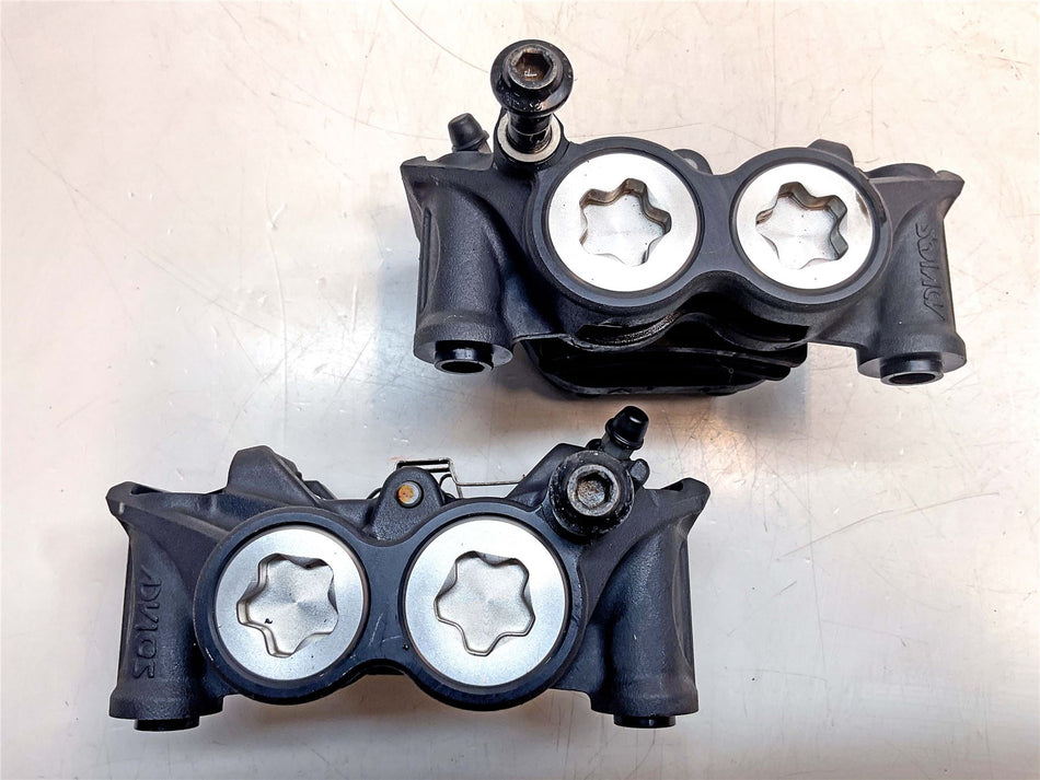 2015 Yamaha Tracer 9 Front Brake Calipers Pair - 1RC2580T0000
