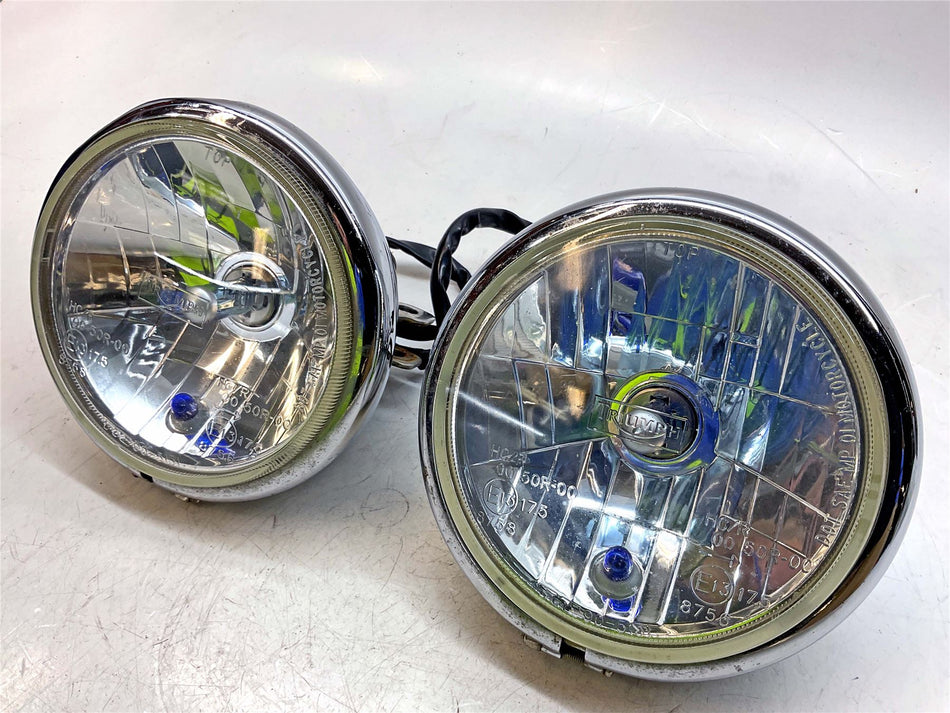 2005-2011 Triumph Speed Triple 1050 LH and RH Headlights