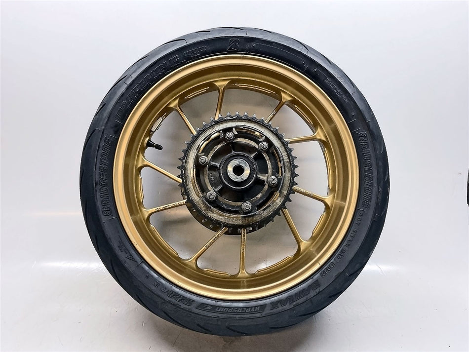 2024 Yamaha YZF R7 Rear Wheel, Tyre, Disc & Sprocket - 2SC253380098
