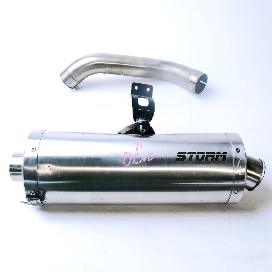 2023 Moto Guzzi V85 TT Guardia d Onore E5 Storm Silencer