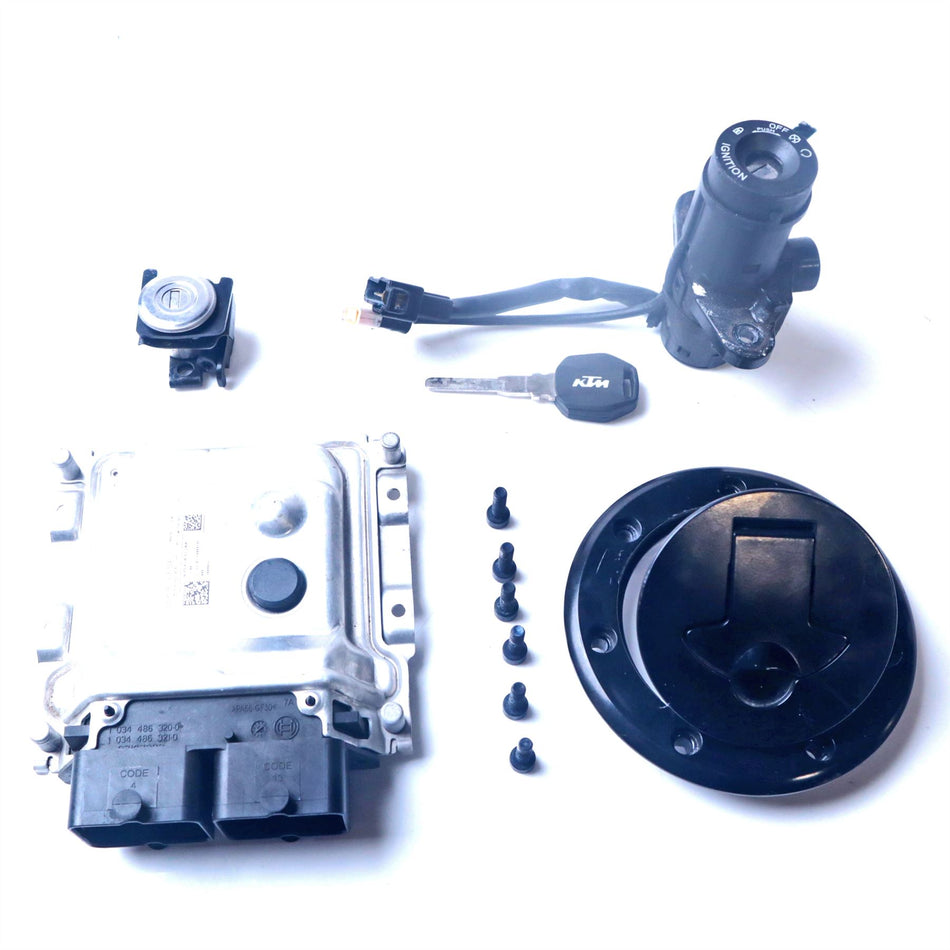 2021 KTM 890 Duke R Lock Set - 64111066044